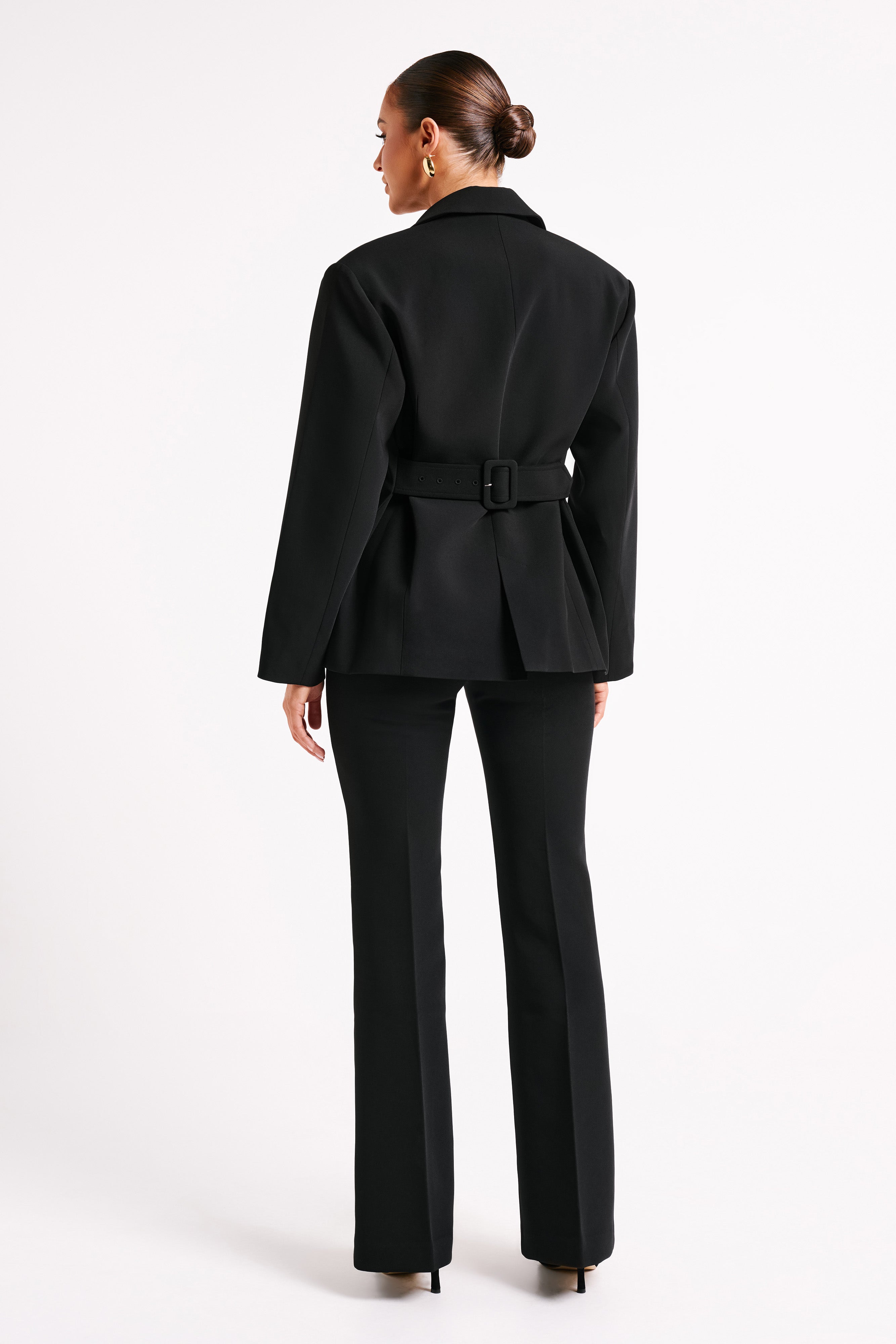 Addie Suiting Blazer - Black